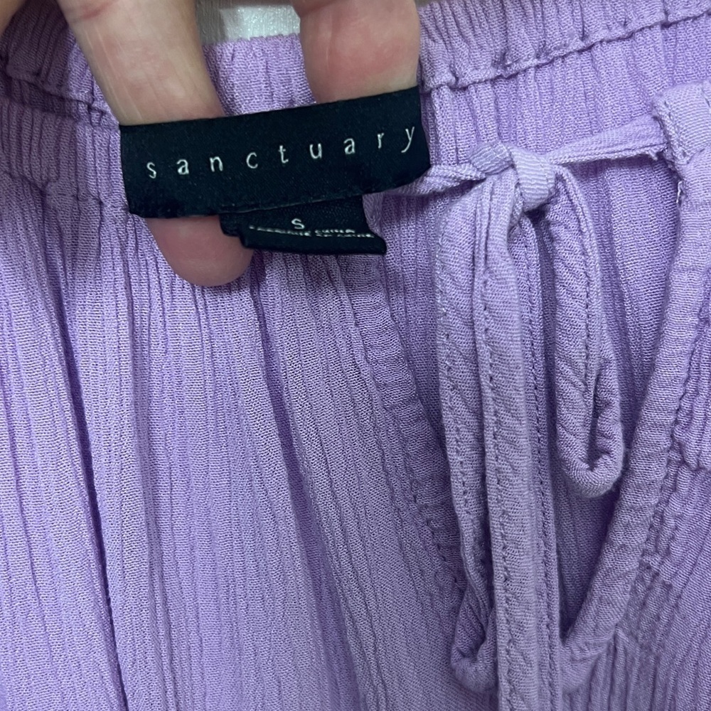 Sanctuary Purple Ballet neck Long Sleeve Top, S, Can be worn off shoulders - Picture 6 of 10